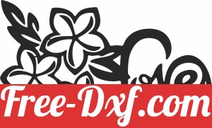 love clipart with flowers
