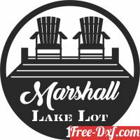 download custom lake wall sign free ready for cut