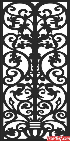 download wall Pattern  WALL  DOOR free ready for cut