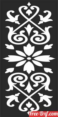 download door   Wall  pattern free ready for cut