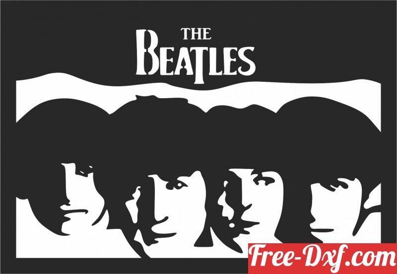 Download the beatles CYpEQ High quality free Dxf files, Svg, Cdr
