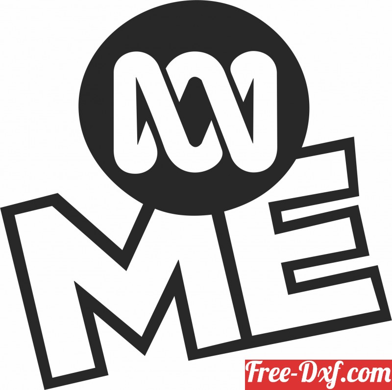 Download TV ME channel logo CesyA High quality free Dxf files, Sv