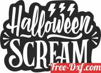 download halloween scream free ready for cut