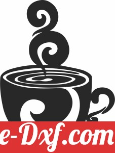 Cup of coffee wall decor