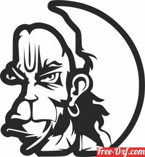 download lord hanuman clipart free ready for cut