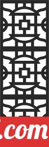DOOR   DECORATIVE   PATTERN Screen Pattern   Screen