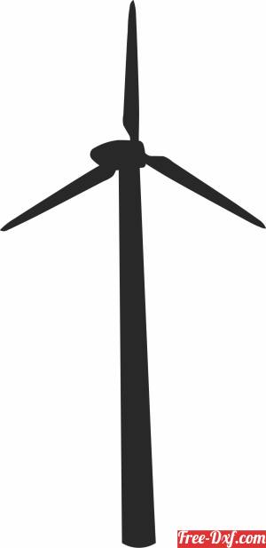 download Wind Turbine Clipart free ready for cut