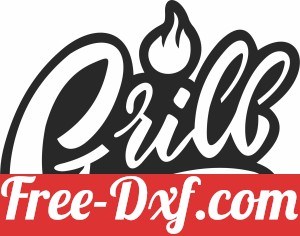 grill wall sign