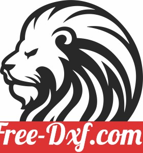 lion face clipart
