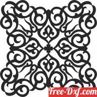 download Pattern wall art decor free ready for cut