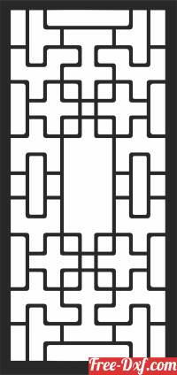 download PATTERN Decorative DOOR free ready for cut