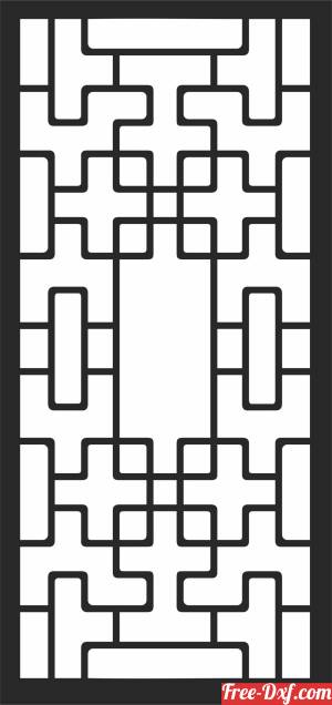 download PATTERN Decorative DOOR free ready for cut