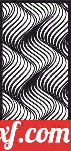 decorative wall screen door panel pattern