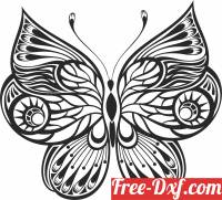 download butterfly cliparts free ready for cut