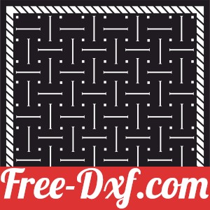 decorative door panel wall screen pattern
