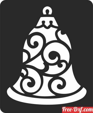 download christmas bell cliparts free ready for cut