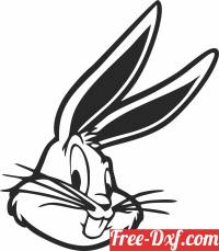 download cartoon bugs bunny clipart free ready for cut
