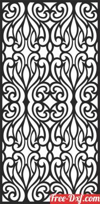 download DOOR PATTERN  DECORATIVE free ready for cut
