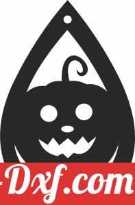 Halloween pampking ornament Silhouette