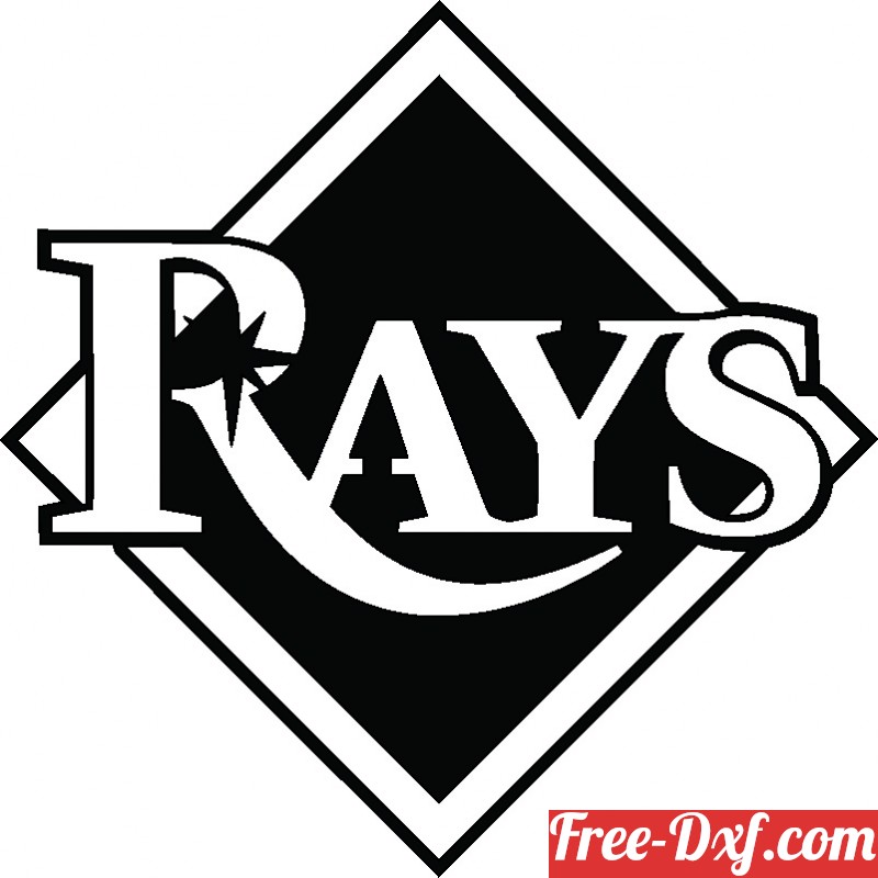 Download Tampa Bay Rays baseball logo svg EINYk High quality free