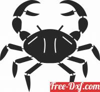 download Crab Fish clipart free ready for cut