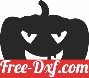 Halloween pampking Silhouette
