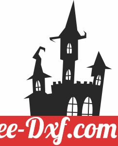 Scary halloween house