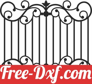 decorative fence gate