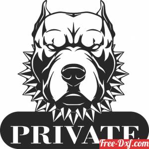 download Private space pitbull face free ready for cut