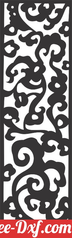 Download Decorative pattern wall Screens Panel for doors EdULR Hi