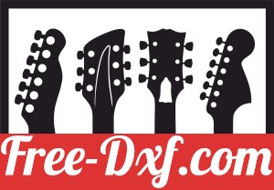 guitars wall decor