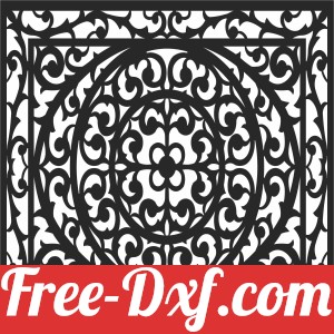 decorative pattern square wall panel
