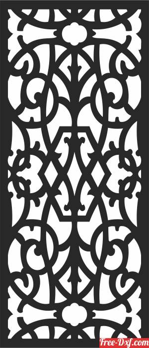 download DECORATIVE   screen   Wall  decorative pattern free ready for cut