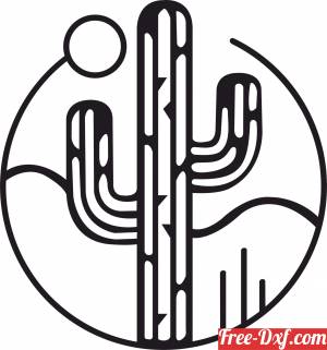 download plant cactus wall home decor free ready for cut