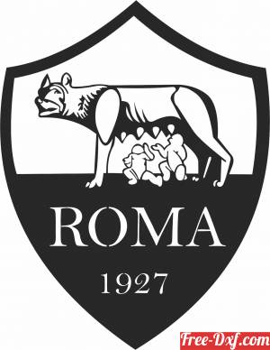 download Roma fc  logo free ready for cut