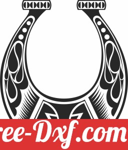 Horseshoe wall sign