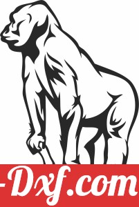Gorilla clipart