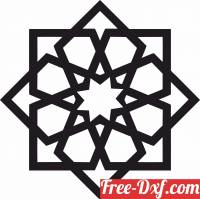 download mandala persian art arabesque pattern free ready for cut