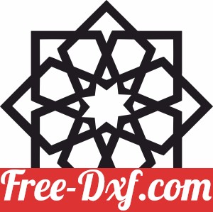 mandala persian art arabesque pattern
