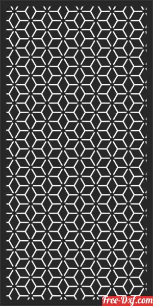 download decorative wall screen pattern panel free ready for cut