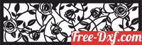 download floral panel tree free ready for cut
