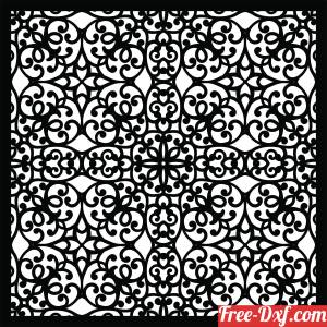 download pattern Wall  SCREEN door free ready for cut