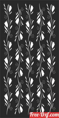 download Door DECORATIVE   PATTERN free ready for cut