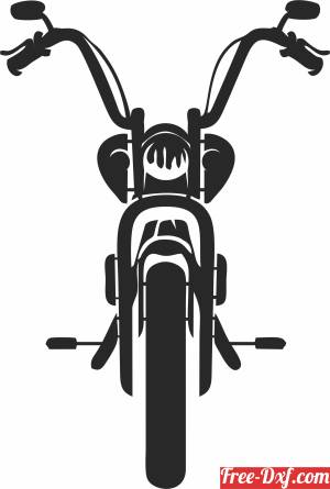 download motorcycle front view clipart free ready for cut