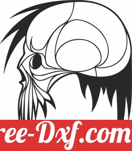 vector Skull cliparts