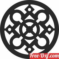 download decorative mandala free ready for cut
