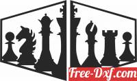 download chess wall decor free ready for cut