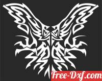 download Phoenix bird logo free ready for cut