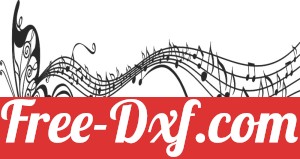music melody butterfly clipart