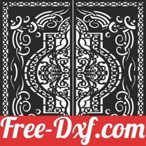 door  DECORATIVE   door   wall pattern
